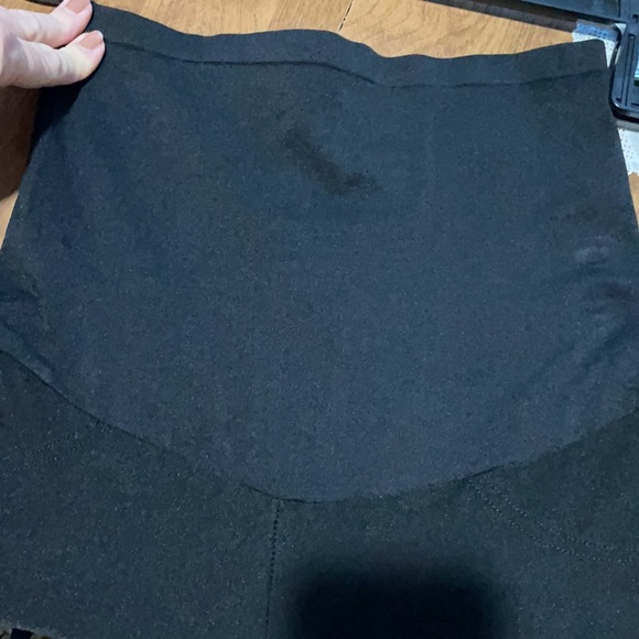 Soho Maternity size Medium leggings stretch knit with rhinestone accents - Picture 5 of 6